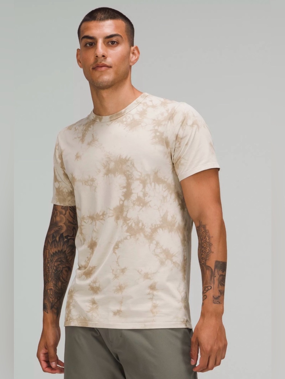 Lululemon The Fundamental T Shirt in New Tide Shibori